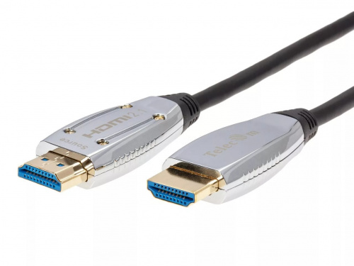 Активный оптический кабель HDMI 19M/M,ver. 2.1, 8K@60 Hz 10m Telecom <TCG2120-10M> (1/20)