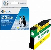 Картридж струйный G&G GG-CN056AN желтый (14мл) для HP Officejet 6100/6600/6700/7110/7510