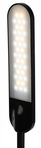 Светильник светодиодный ЭРА настольный NLED-481-10W-BK с RGB ночником черный (1/8) (Б0048592) фото 3