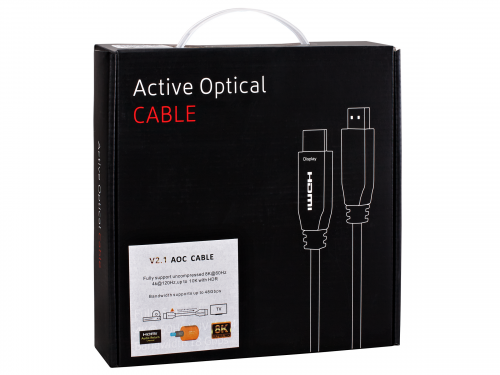 Активный оптический кабель HDMI 19M/M,ver. 2.1, 8K@60 Hz 20m Telecom <TCG2120-20M> (1/20) фото 4