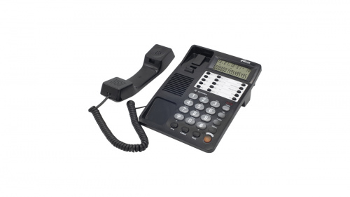 Проводной телефон с дисплеем RITMIX RT-495 black,АОН, FSK/DTMF/ETSI,59 вх.,16 исх.пам,10 кн.быстр.набор,подкл.мини АТС (1/20) (80002152) фото 5