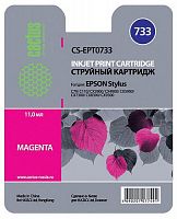 Картридж струйный Cactus CS-EPT0733 пурпурный для Epson Stylus С79/C110/СХ3900/CX4900/CX5900/CX7300/