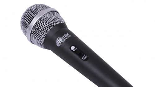 Микрофон вокальный проводной RITMIX RDM-150 (Black), динамический, однонаправленный, 50 Гц - 10 кГц, Jack 6.3 мм, пластик, черный (1/24) (15119636) фото 5