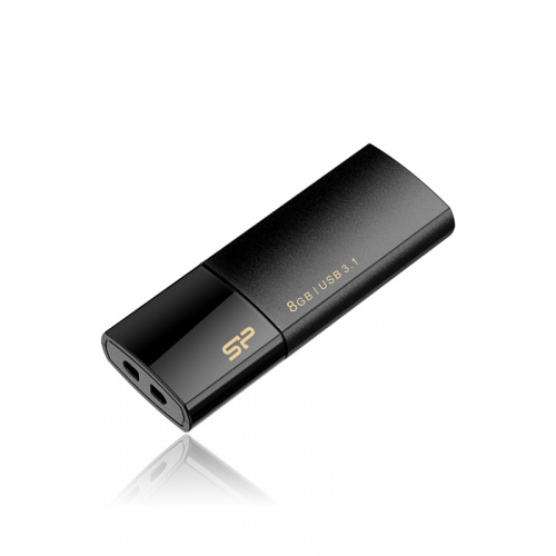 Флеш-накопитель USB 3.0  8GB  Silicon Power  Blaze B05 чёрный (SP008GBUF3B05V1K) фото 3