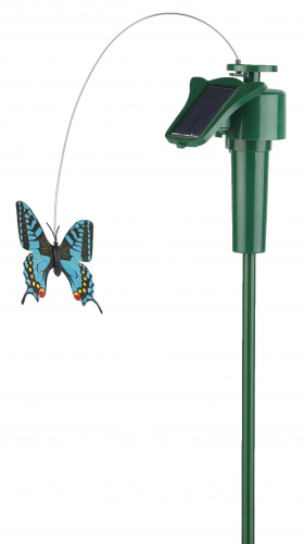 Светильник ЭРА SL-PL42-BTF Садовый на солнечной батарее "Порхающая бабочка", пластик, цветной, 42 см фото 4