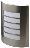 Светильник ЭРА WL22 декоративный накладной настенный под лампу E27, IP44, для интерьера, хром/белый (12/96) (Б0034621)
