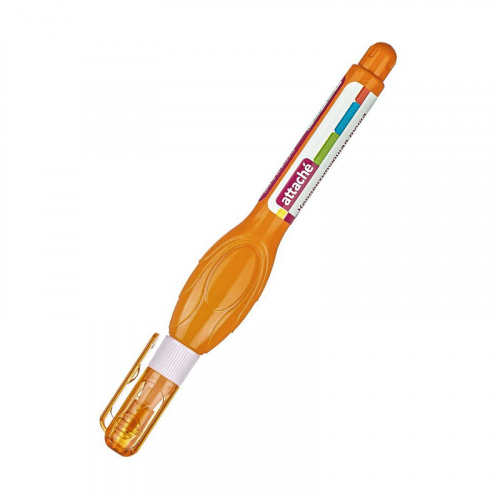 Корректирующая ручка Attache 5 мл с металлическим наконечником цвет ассорти (1/12) фото 4