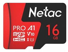 Карта памяти MicroSD  16GB  Netac  P500  Extreme Pro  Class 10 UHS-I U1 V10 (100 Mb/s) без адаптера (NT02P500PRO-016G-S)