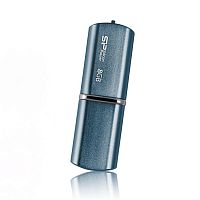Флеш-накопитель USB  8GB  Silicon Power  LuxMini 720  темно-синий (SP008GBUF2720V1D)