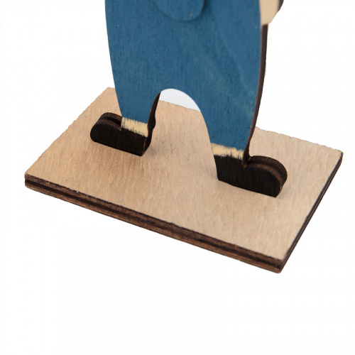 Фигурка деревянная NEON-NIGHT "Гномик-бородач" 18 см (1/192) (504-008) фото 6