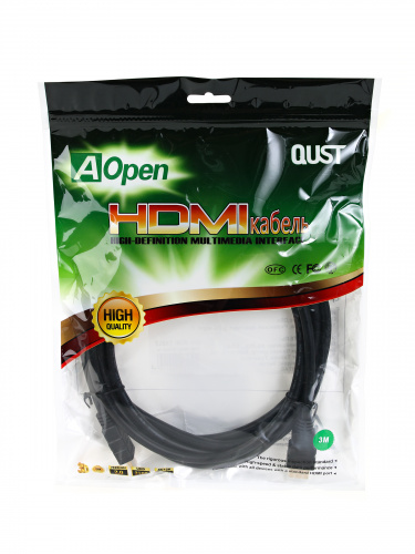 Кабель HDMI 19M/M ver 2.0, 3М  iOpen <ACG711-3M> (1/30) фото 3