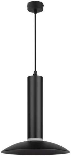 Светильник ЭРА потолочный подвесной PL14 BK MR16 GU10 цилиндр черный (1/10) (Б0061363) фото 2