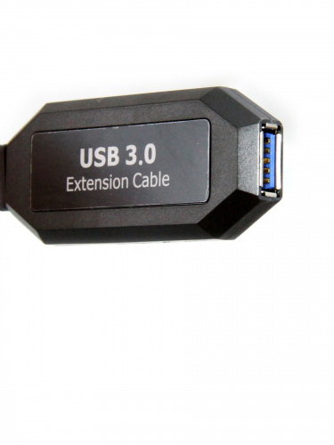 Кабель-адаптер USB3.0-repeater, удлинительный активный <Am-->Af> 10м VCOM <CU827-10M> (1/20) фото 4