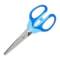 Ножницы Attache  Ergo&Soft 180 мм с резиновыми ручками, цвет синий (1/12/144)