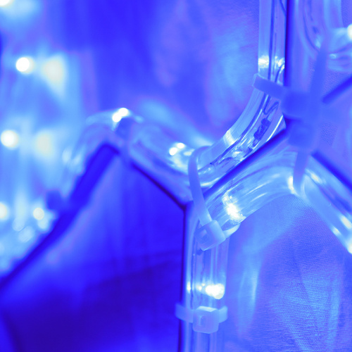 Фигура NEON-NIGHT световая "Большая Снежинка" цвет синий, размер 95*95 см  (1/5) (501-332) фото 3