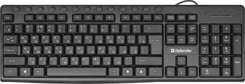Клавиатура Defender Action HB-719 RU, проводная,мультимедиа, черный (1/20) (45719) фото 2