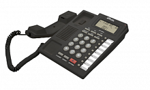 Проводной телефон c дисплеем RITMIX RT-460 black, FSK/DTMF, спикерфон (1/20)