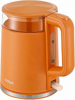 Чайник электрический Kitfort KT-6124-4 1.2л. 2200Вт оранжевый