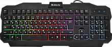 Клавиатура Defender Ultra HB-330L RU, подсветка, черный (1/20) (45330)