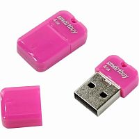 Флеш-накопитель USB  4GB  Smart Buy  Art  розовый (SB4GBAP)