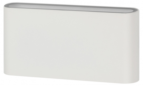 Светильник светодиодный ЭРА настенный декоративный WL41 WH 10Вт 3500К белый IP54 для интерьера, фасадов зданий (1/40) (Б0054419) фото 2