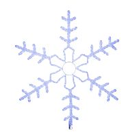 Фигура NEON-NIGHT световая "Большая Снежинка" цвет синий, размер 95*95 см  (1/5)