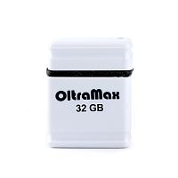 Флеш-накопитель USB  32GB  OltraMax   50  белый (OM032GB-mini-50-W)
