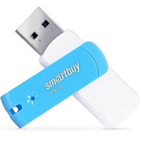 Флеш-накопитель USB 3.0  128GB  Smart Buy  Diamond  синий (SB128GBDB-3)