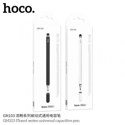 Стилус HOCO GM103, Fluent, для рисования, цвет: белый (1/100) (6931474767127)