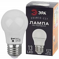 Лампа светодиодная ЭРА STD ERAW50-E27 E27 / Е27 3Вт груша белый для белт-лайт (1/100)
