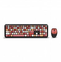 Комплект клавиатура+мышь мультимедийный Smartbuy 666395 мультиколор(SBC-666395AG-K) (1/10)