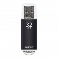 Флеш-накопитель USB  32GB  Smart Buy  V-Cut  чёрный (SB32GBVC-K)