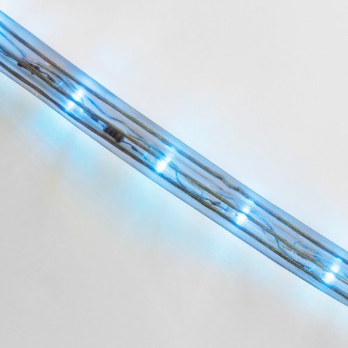 Дюралайт NEON-NIGHT LED, постоянное свечение (2W) - синий, 24 LED/м, Ø10мм, бухта 100м (100/100) фото 4