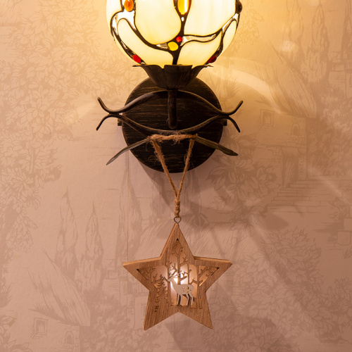 Фигурка деревянная NEON-NIGHT с подсветкой "Звездочка" 24*13*3,6 см (1/144) фото 4