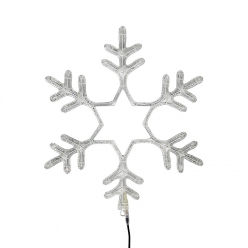 Фигура NEON-NIGHT "Снежинка" цвет белый, размер 45*38 см  (1/25) (501-212-1) фото 3