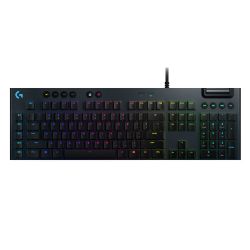 Клавиатура игровая Logitech RGB Mechanical Gaming Keyboard G815 LINEAR SWITCH, черный (920-009007)