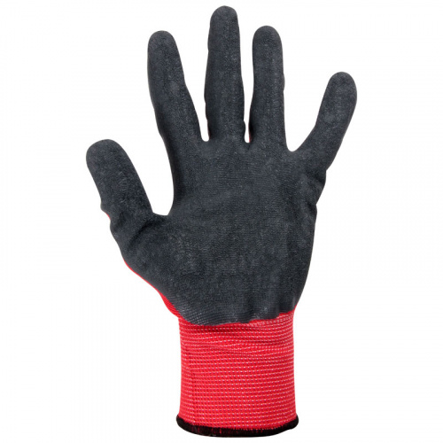 Перчатки хозяйственные PARK EL-C3032, размер 10 (XL), цв. красный с серым (12/120) фото 2