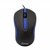 Мышь Smart Buy 329, черная/синяя, USB (1/100)