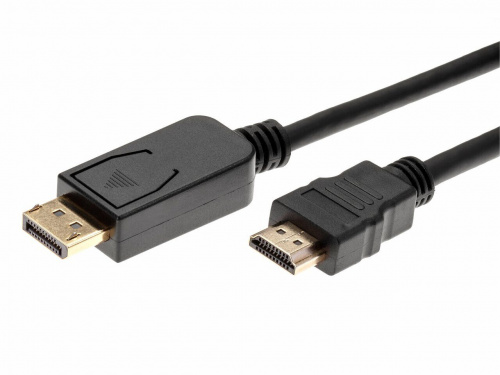 Кабель-переходник DisplayPort M-> HDMI M 1.8m Aopen/Qust <ACG494-1.8M> (1/60)