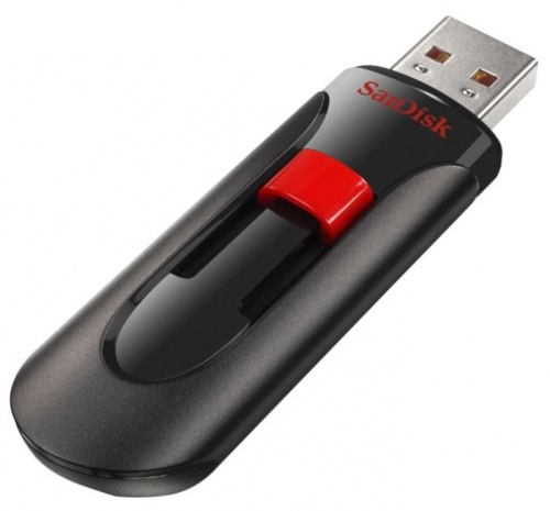 Флеш-накопитель USB  64GB  SanDisk  Cruzer Glide  чёрный (SDCZ60-064G-B35) фото 5