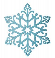 Фигура елочная  NEON-NIGHT "Снежинка "Снегурочка", 81 см, цвет голубой (1/4)