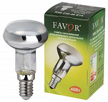 Лампа Favor накаливания R50 40Вт E14 / Е14 230В рефлектор (1/100) (Б0056142)
