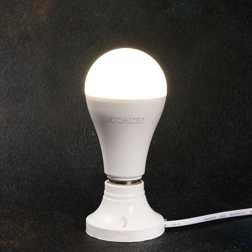 Лампа светодиодная REXANT Груша A70 20,5 Вт E27 1948 лм 4000 K нейтральный свет (10/100) (604-014) фото 2