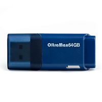 Флеш-накопитель USB  64GB  OltraMax  240  синий (OM-64GB-240-Blue)