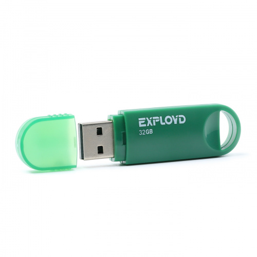 Флеш-накопитель USB  32GB  Exployd  570  зелёный (EX-32GB-570-Green) фото 3