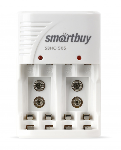Зарядное устройство SMARTBUY 505 (пустое, АА, ААА, 9V) (1/80) (SBHC-505) фото 2