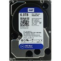 Внутренний HDD  WD  6TB, SATA-III, 5400 RPM,  64 Mb, 3.5'', PC, синий