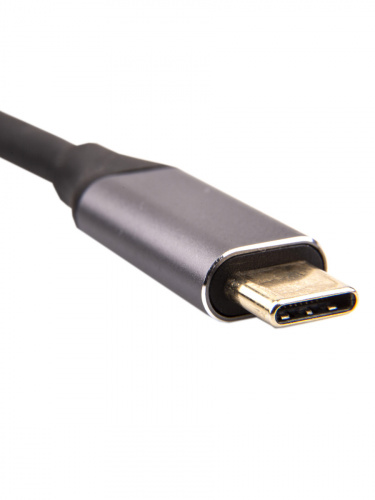 Кабель-адаптер USB 3.1 Type-Cm --> DP(m) 4K@60Hz, 1.8m , Aluminium Shell,VCOM <CU422MC-1.8M> (1/75) фото 2