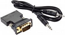 Переходник HDMI(F) --> VGA(M)+audio,1080*60Hz, VCOM <CA336A> (1/150)