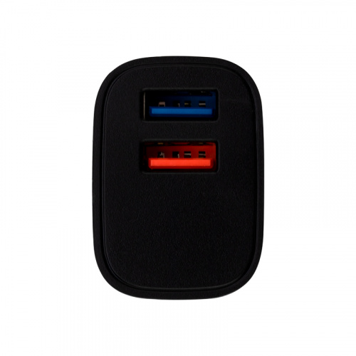 Сетевое зарядное устройство REXANT 2 x USB, 5V, 2.4 A, черное (1/1) (16-0283) фото 6